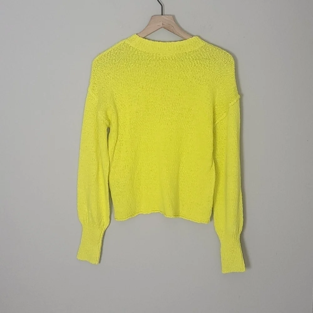 Abound Drop Shoulder Bright Neon Sweater N…